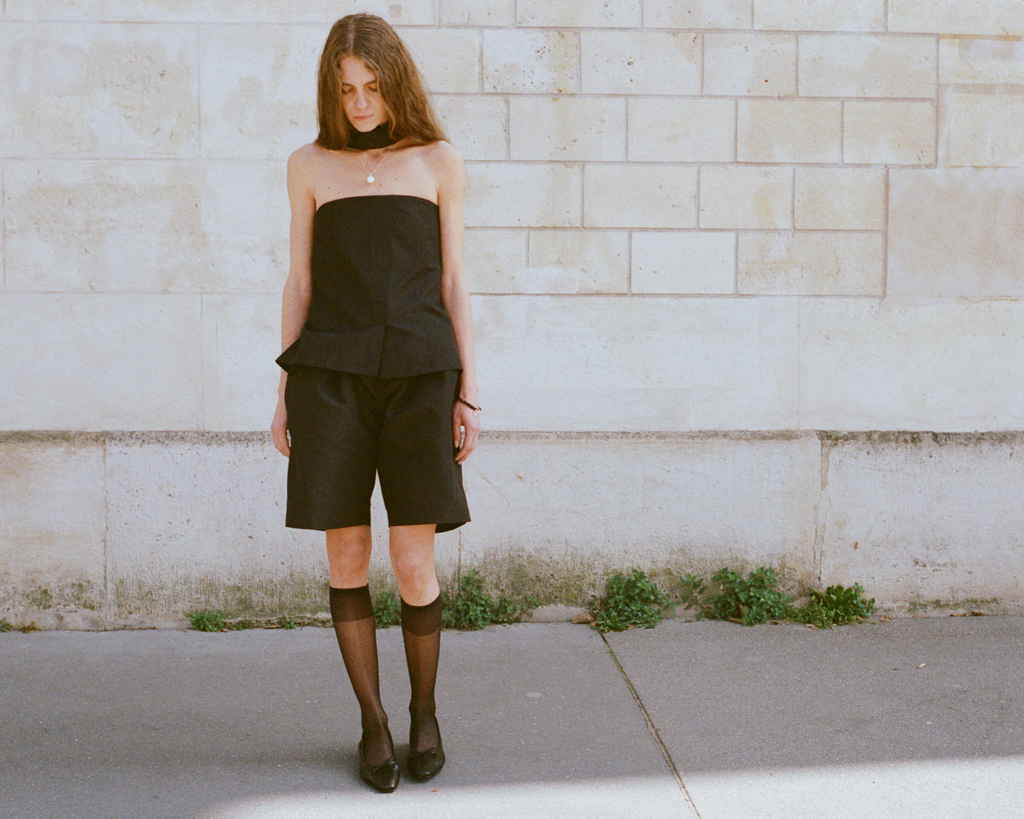 Bustier en soie