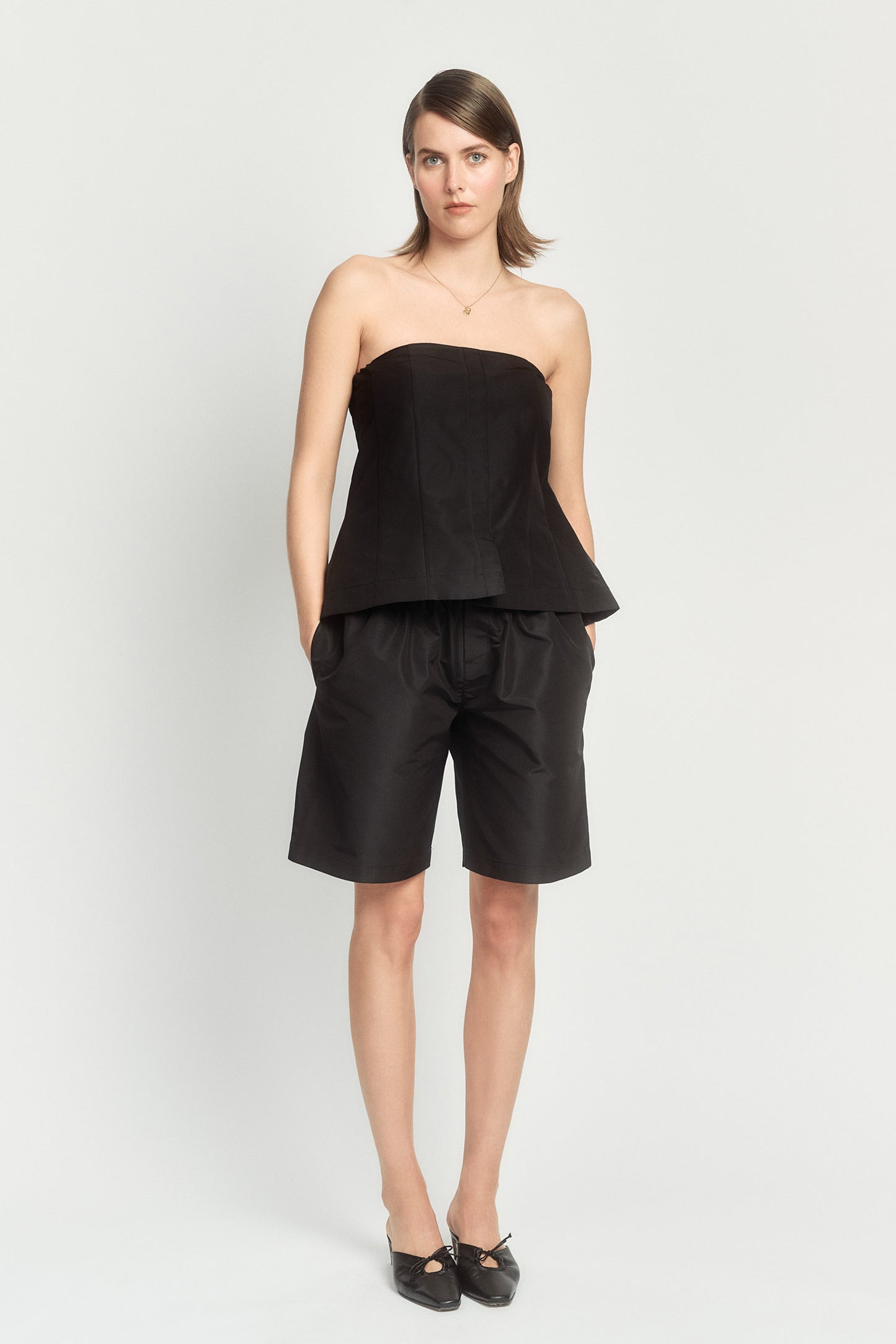 Bustier en soie
