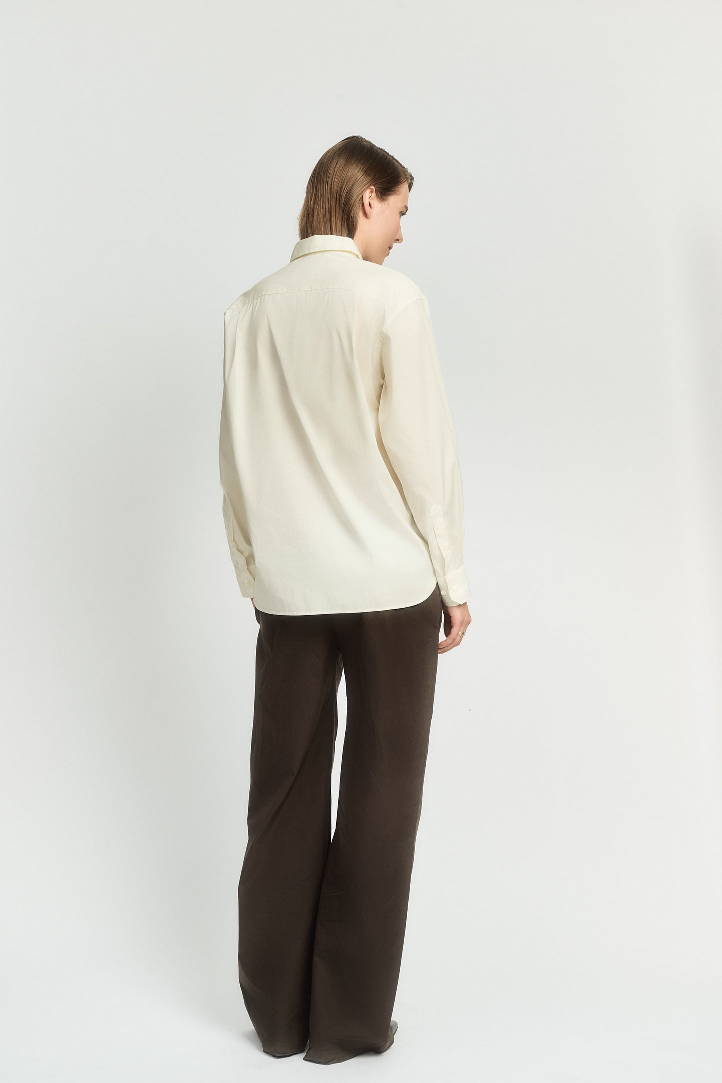 Arizona soft cotton shirt Gardenia