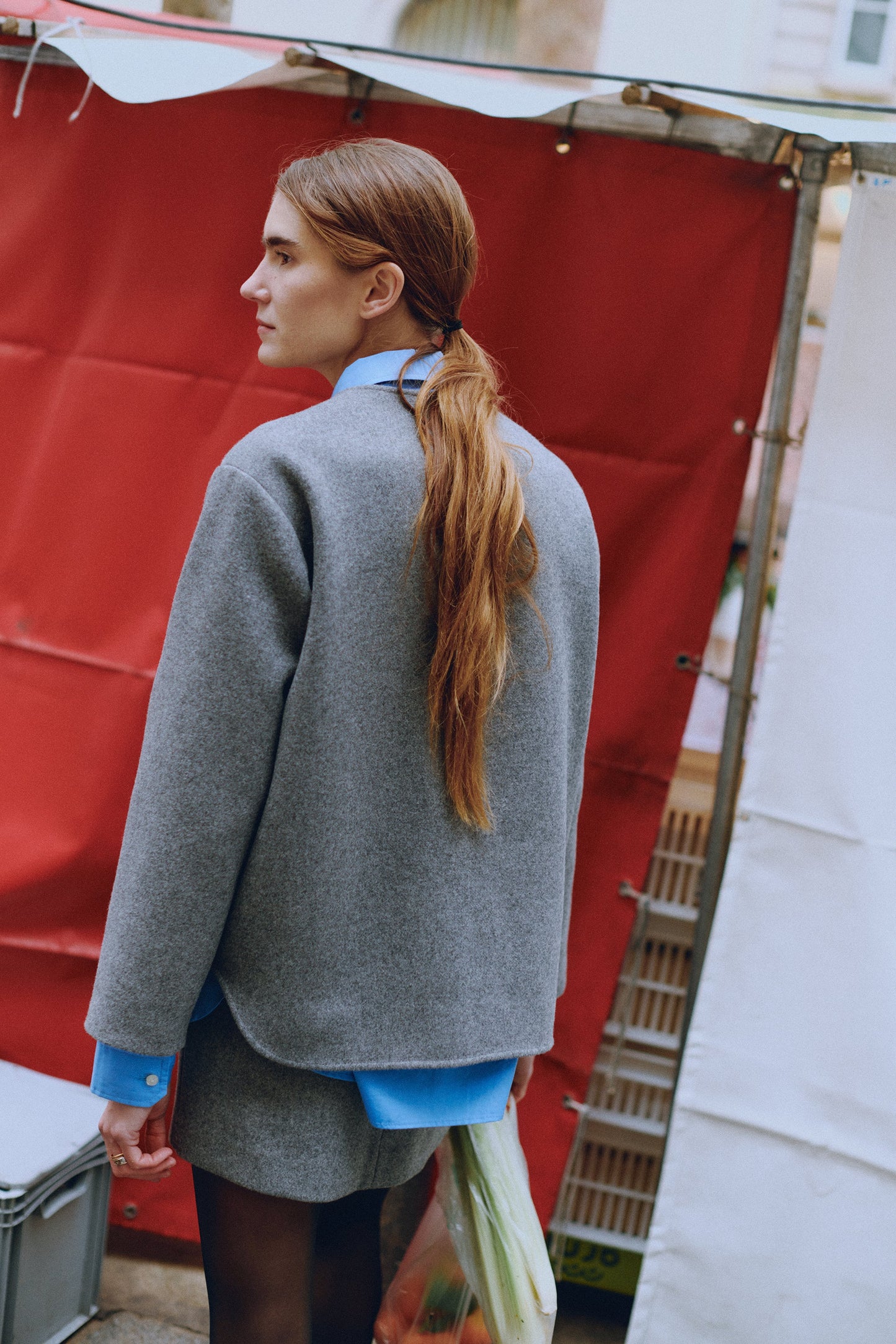 Cardi-Jacket Grey MA/RÉ