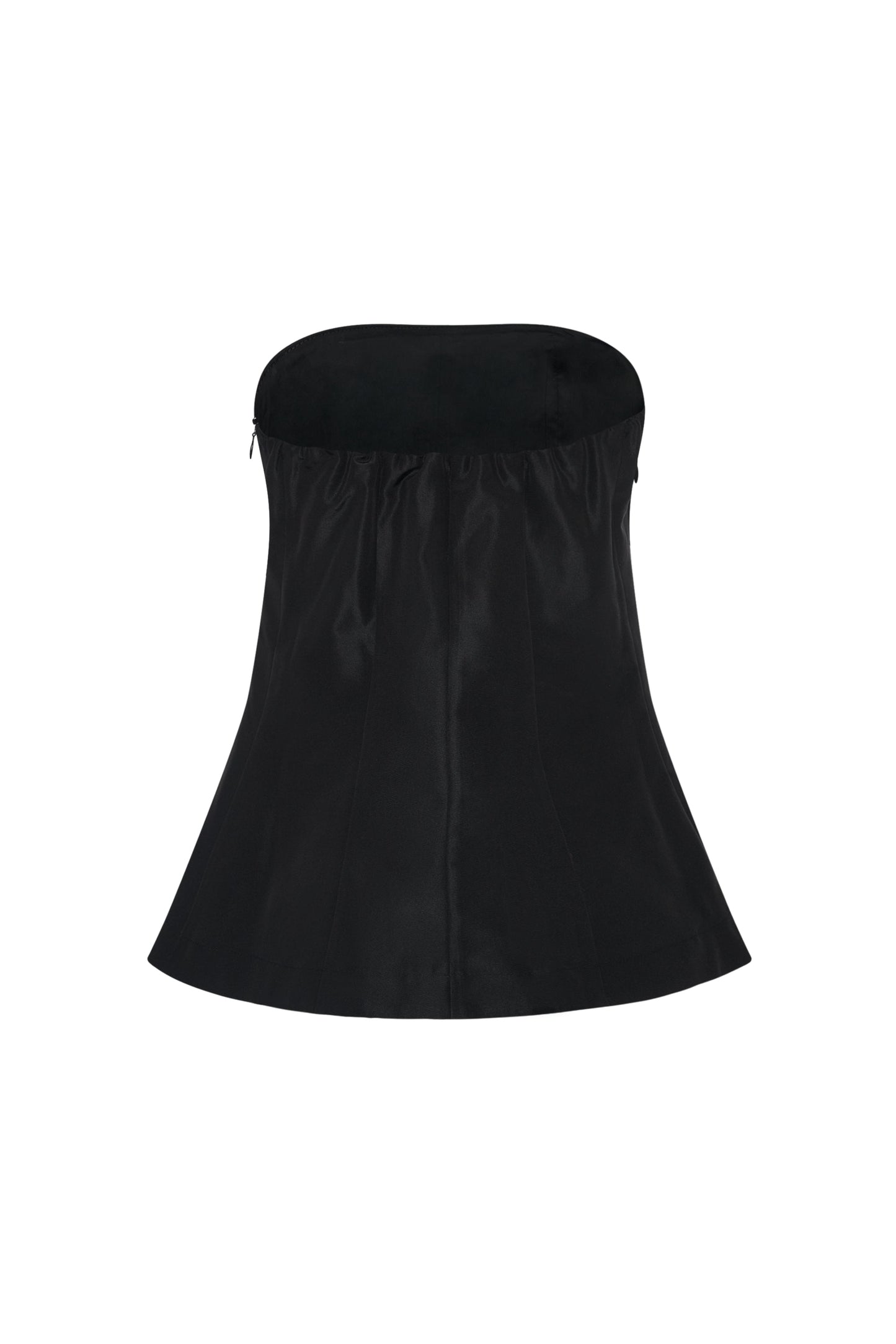 Black Silk Bustier MA/RÉ