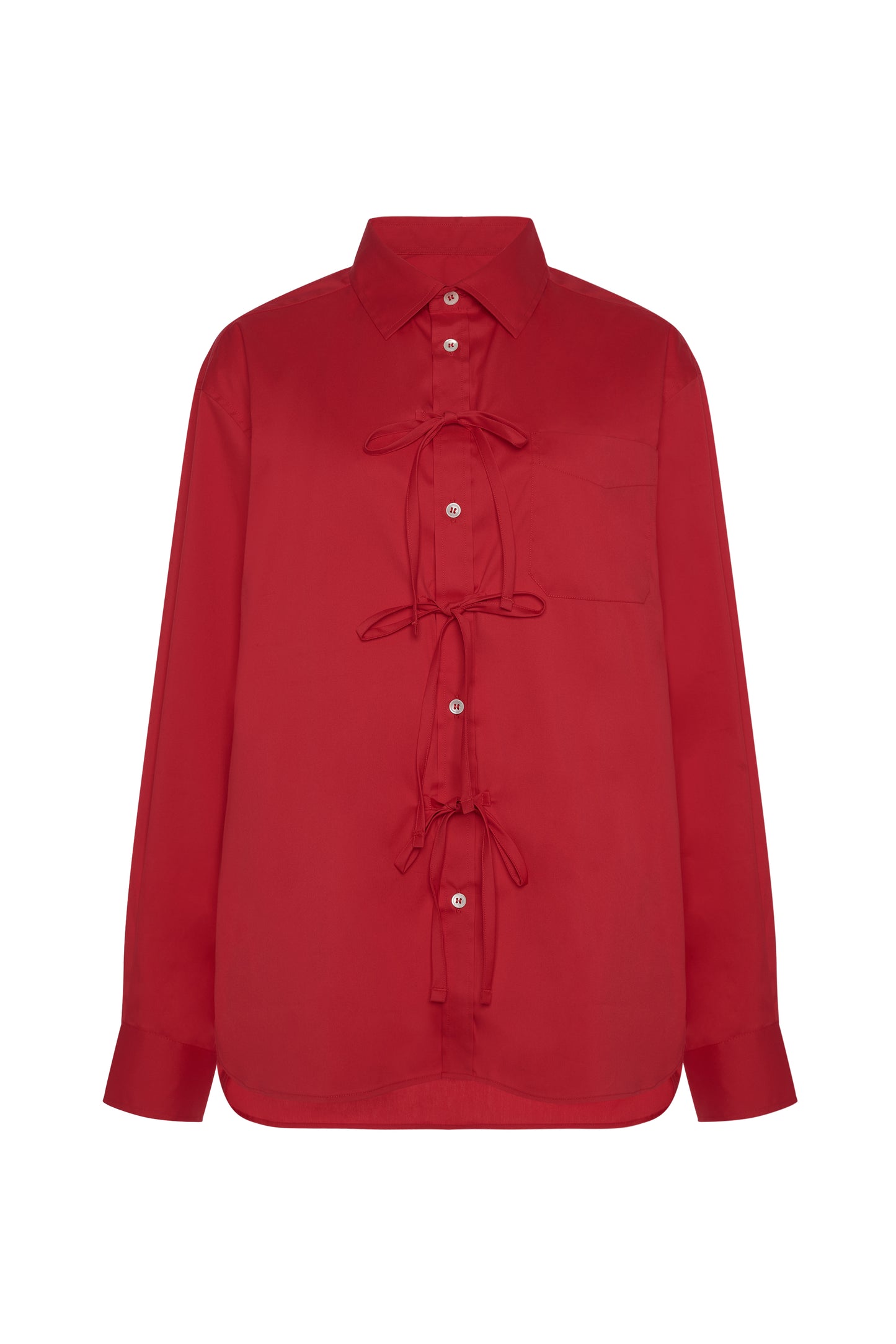 Arizona soft cotton shirt vivid Red