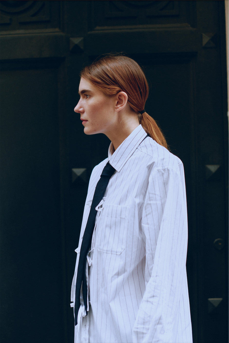 Arizona shirt in pinstripe cotton Poplin