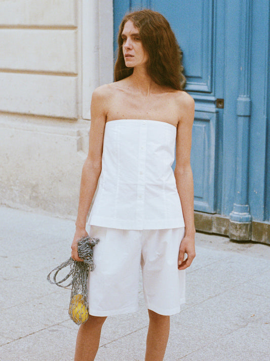 Bustier blanc
