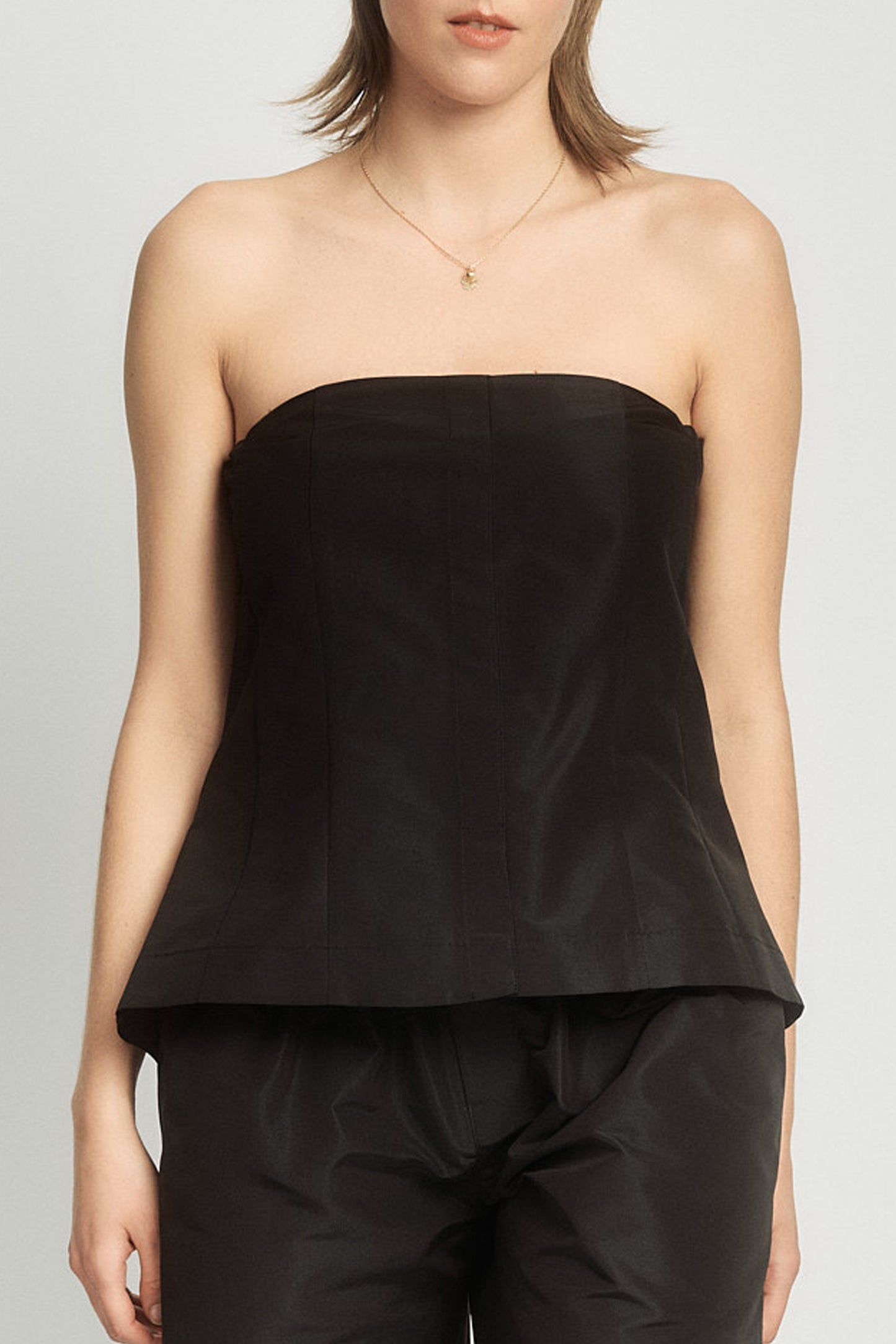 Bustier en soie
