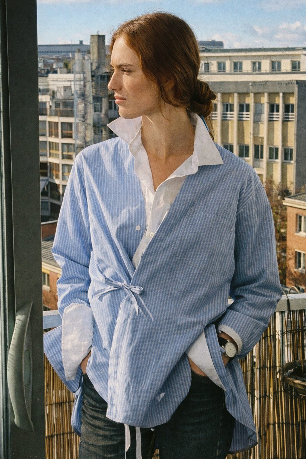 Kimono Blue Stripe Editions MA/LO