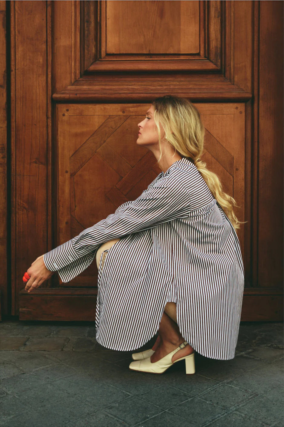 Poplin Kimono Shirt