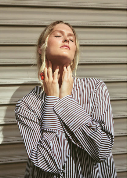 Poplin Kimono Shirt