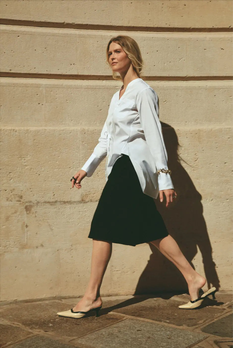 Poplin Kimono Shirt