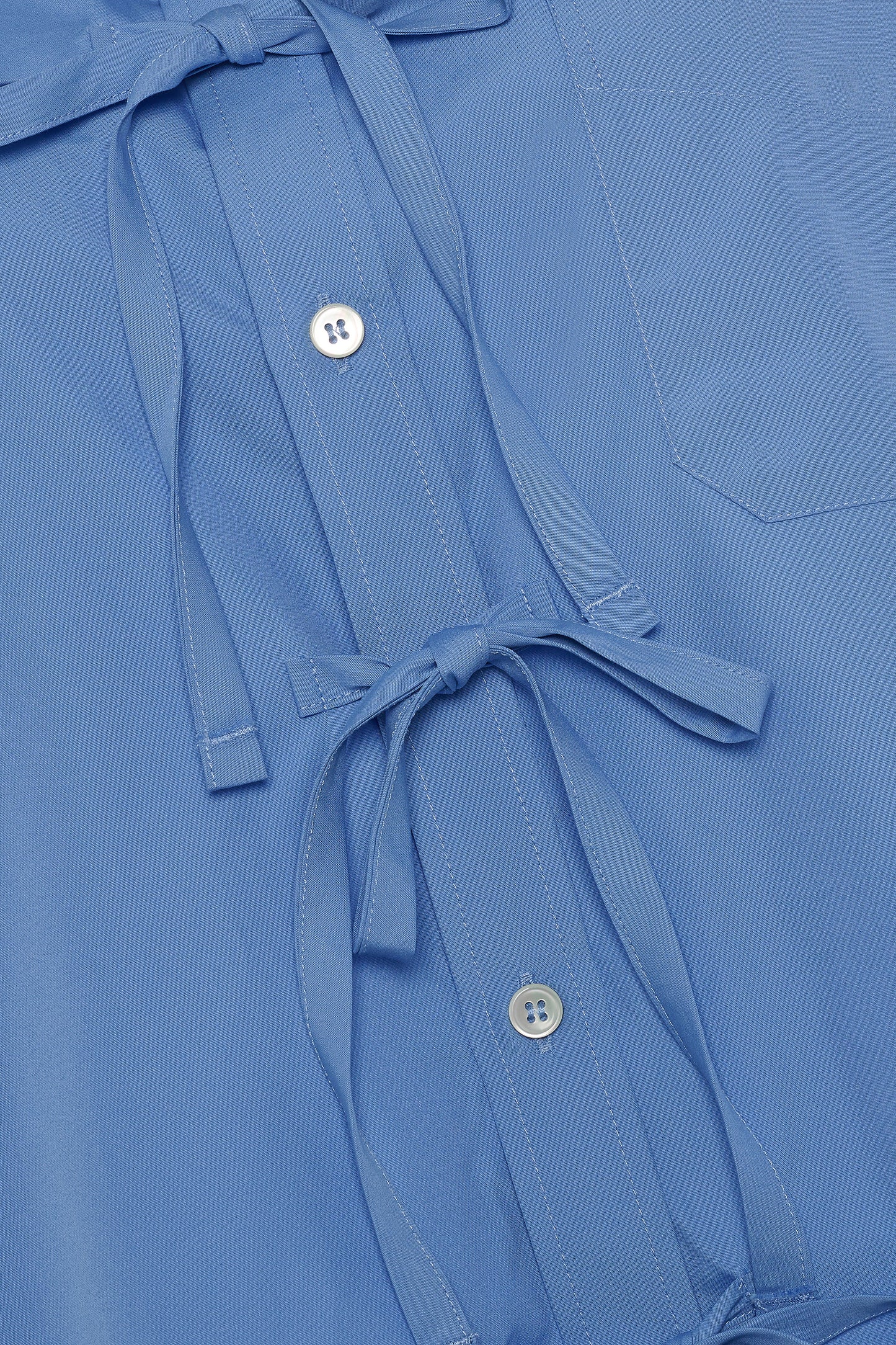 Arizona shirt in royal blue cotton Poplin