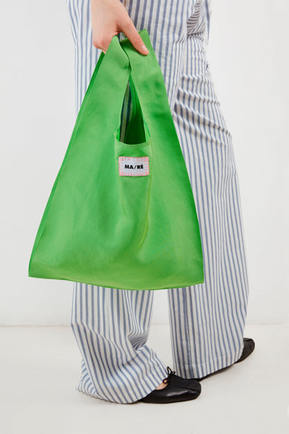 Tote Bag - Green Silk MA/RÉ