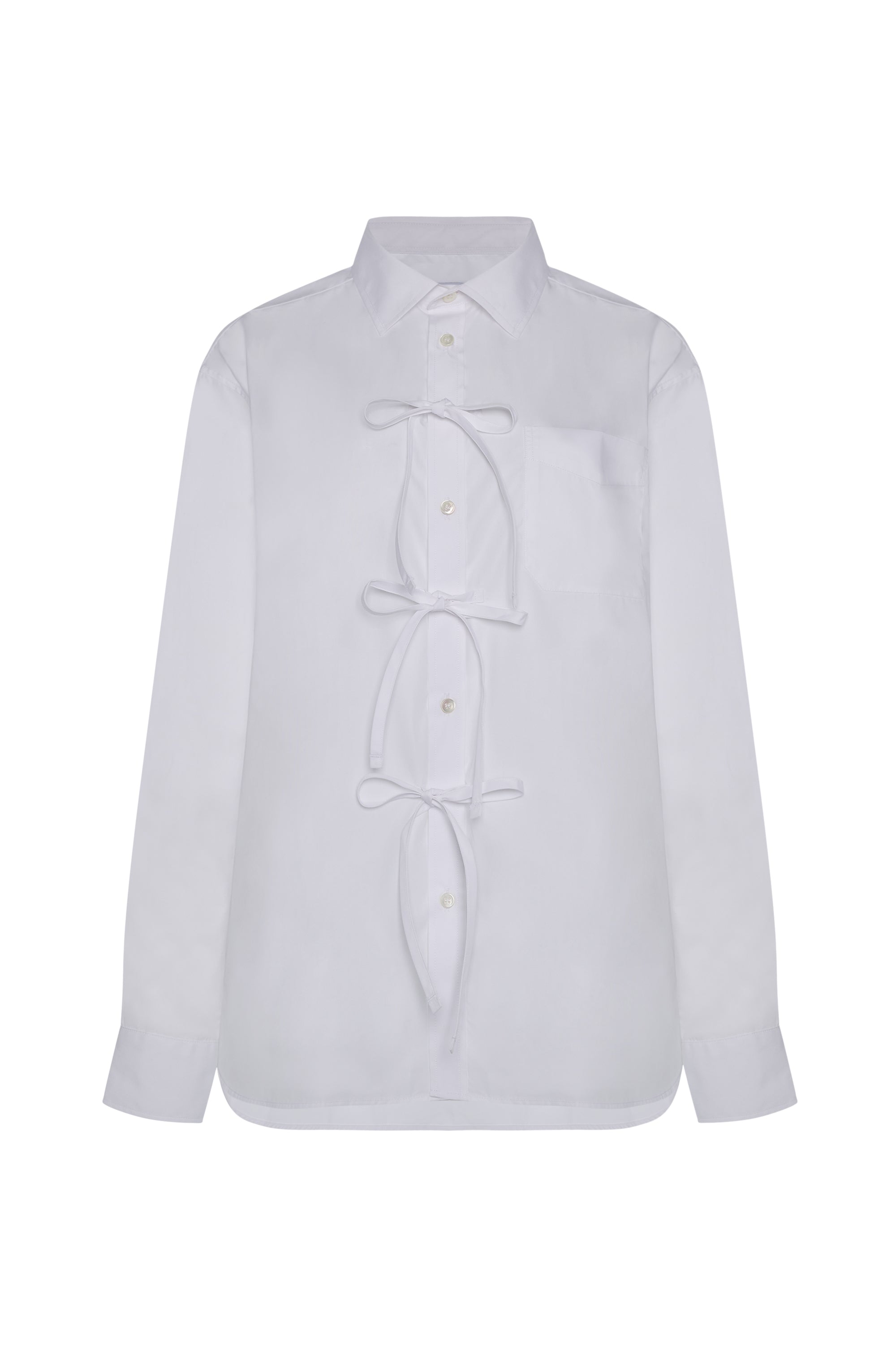 Arizona white Shirt in compact poplin EASY IRON