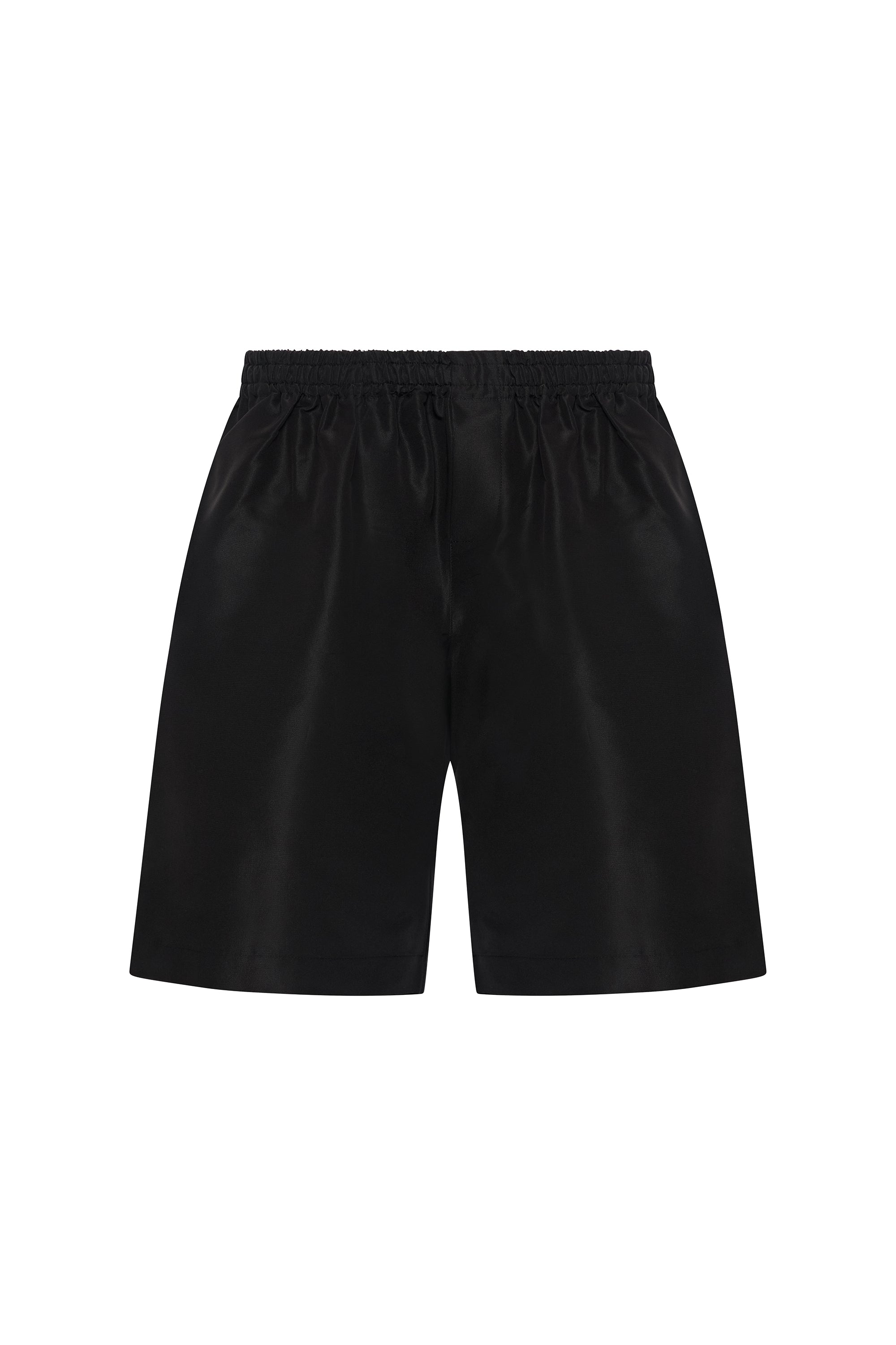 Black Silk Bermuda