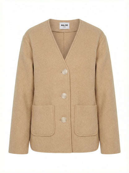 Cardi-jacket Beige