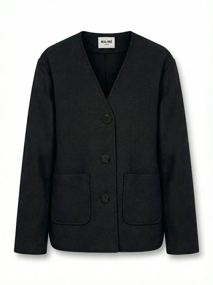 Cardi-jacket Black MA/RÉ