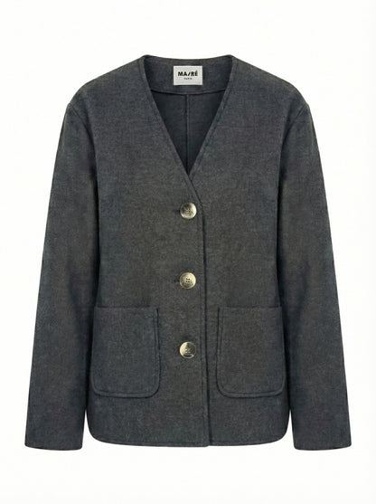 Cardi-jacket Dark Grey