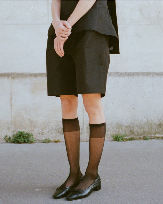 Black Silk Bermuda MA/RÉ