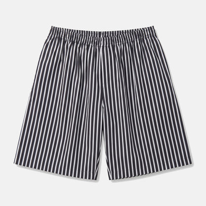Striped Poplin Bermuda Shorts